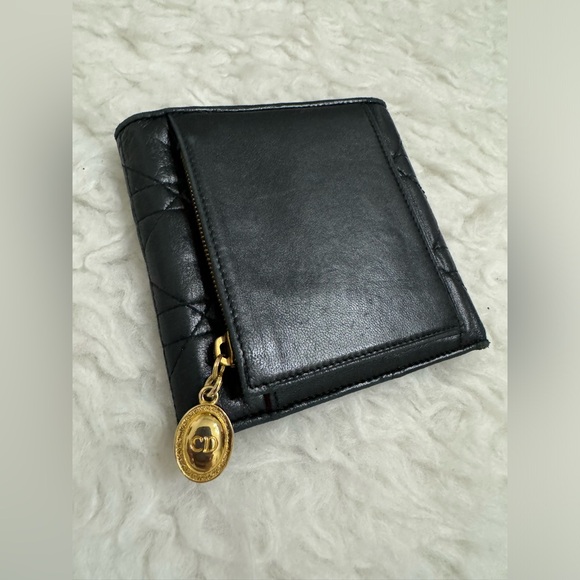 LADY DIOR CANNAGE LAMBSKIN WALLET - Picture 3 of 10